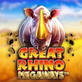 Great Rhino Megaways by Pragmatic Play, showcased at winslions.ca – game logo