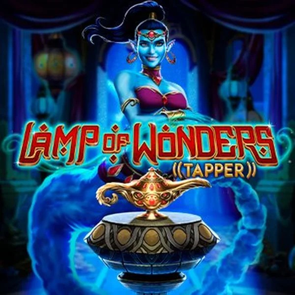 Lamp Of Wonders Tapper slot logo by Greentube at WinLion Casino